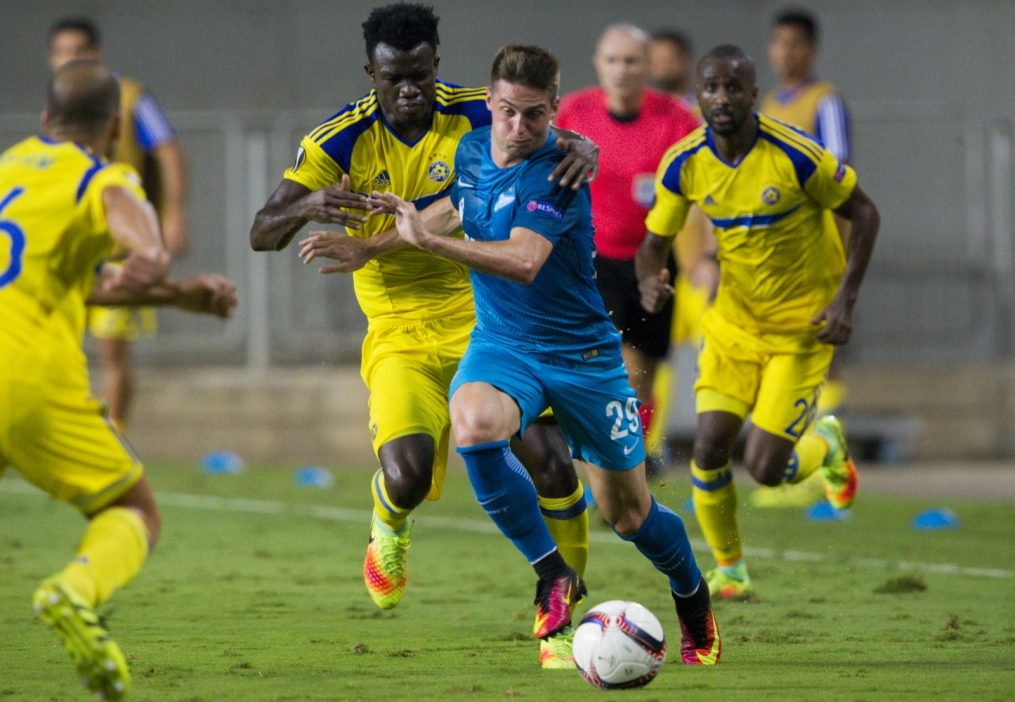 Лига Европы УЕФА, 1-й тур, «Маккаби» — «Зенит»