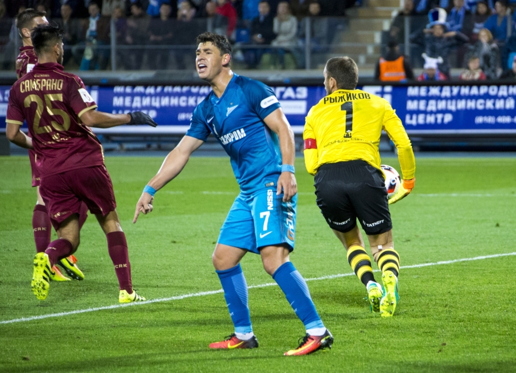 РОСГОССТРАХ-Чемпионат России, 7-й тур, «Зенит» — «Рубин»