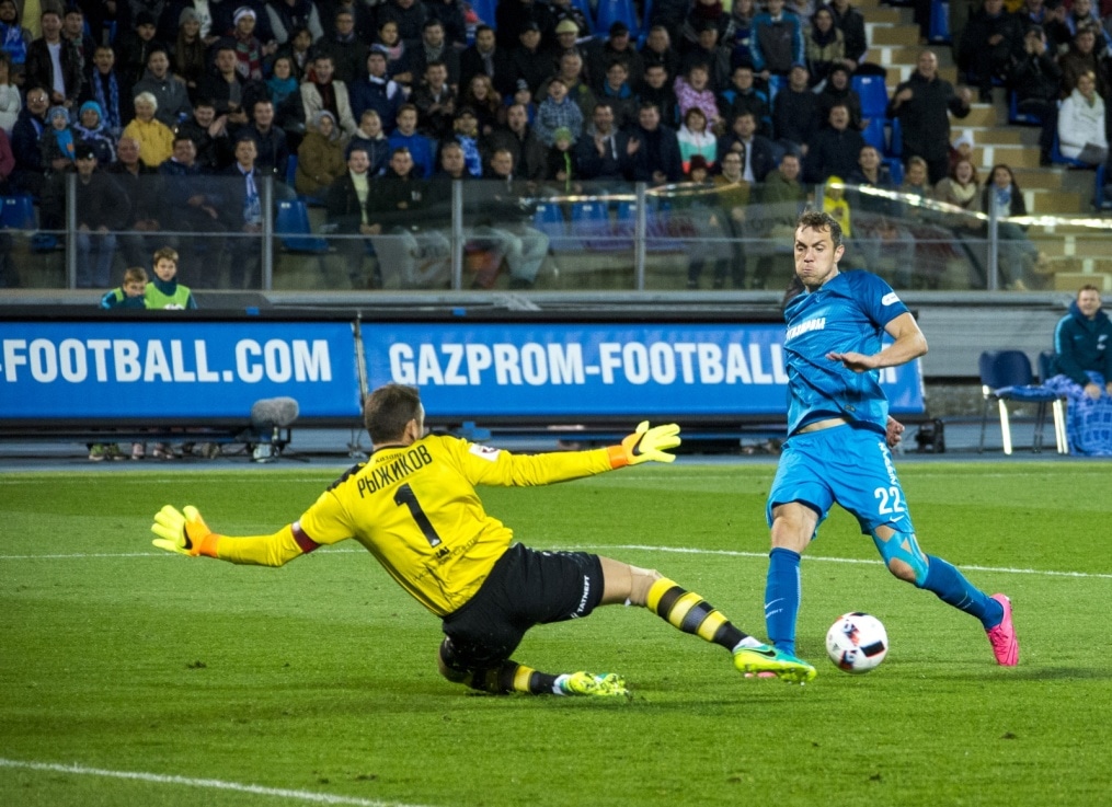 РОСГОССТРАХ-Чемпионат России, 7-й тур, «Зенит» — «Рубин»