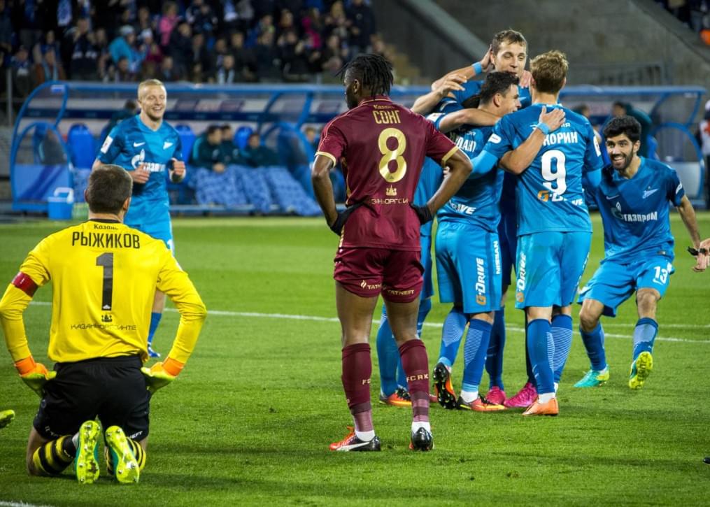 РОСГОССТРАХ-Чемпионат России, 7-й тур, «Зенит» — «Рубин»