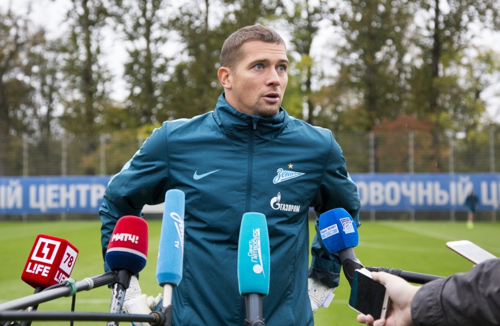 Открытая тренировка «Зенита» перед матчем с «Анжи»