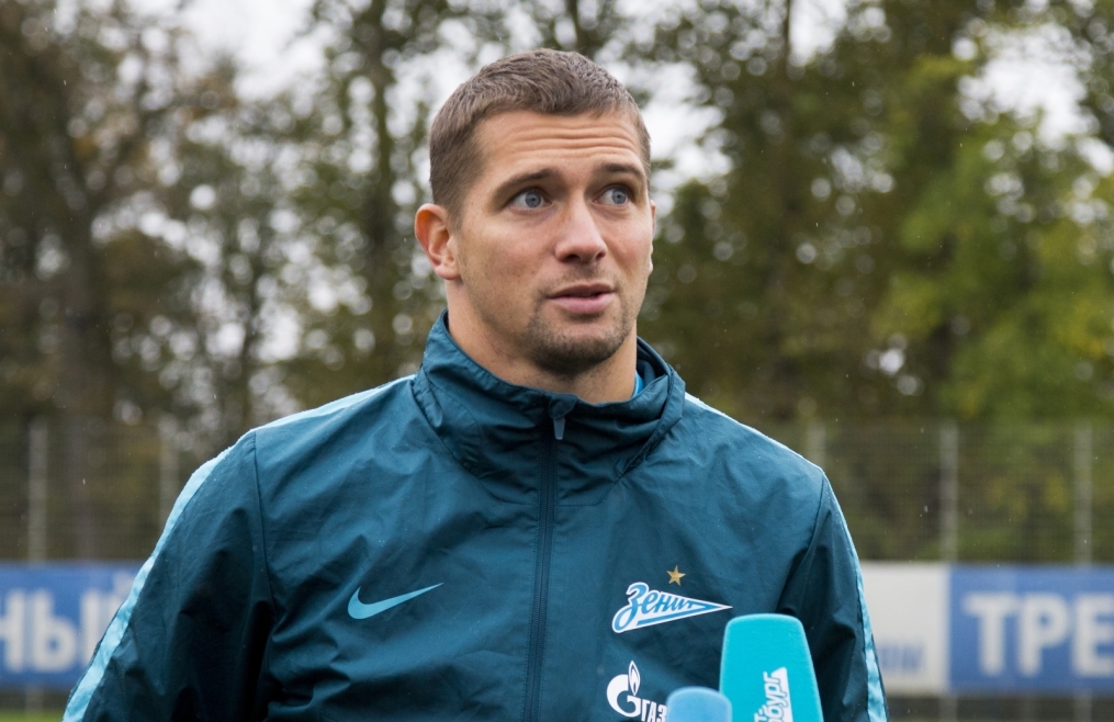 Открытая тренировка «Зенита» перед матчем с «Анжи»