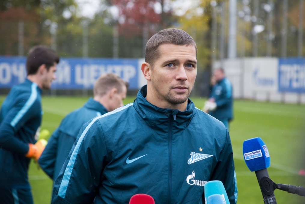 Открытая тренировка «Зенита» перед матчем с «Анжи»