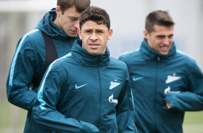 Открытая тренировка «Зенита» перед матчем с «Анжи»