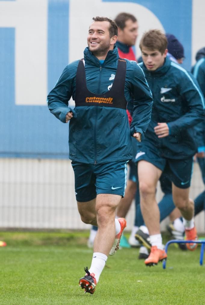 Открытая тренировка «Зенита» перед матчем с «Анжи»