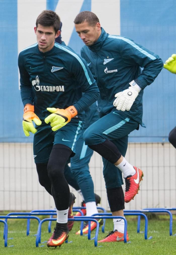 Открытая тренировка «Зенита» перед матчем с «Анжи»