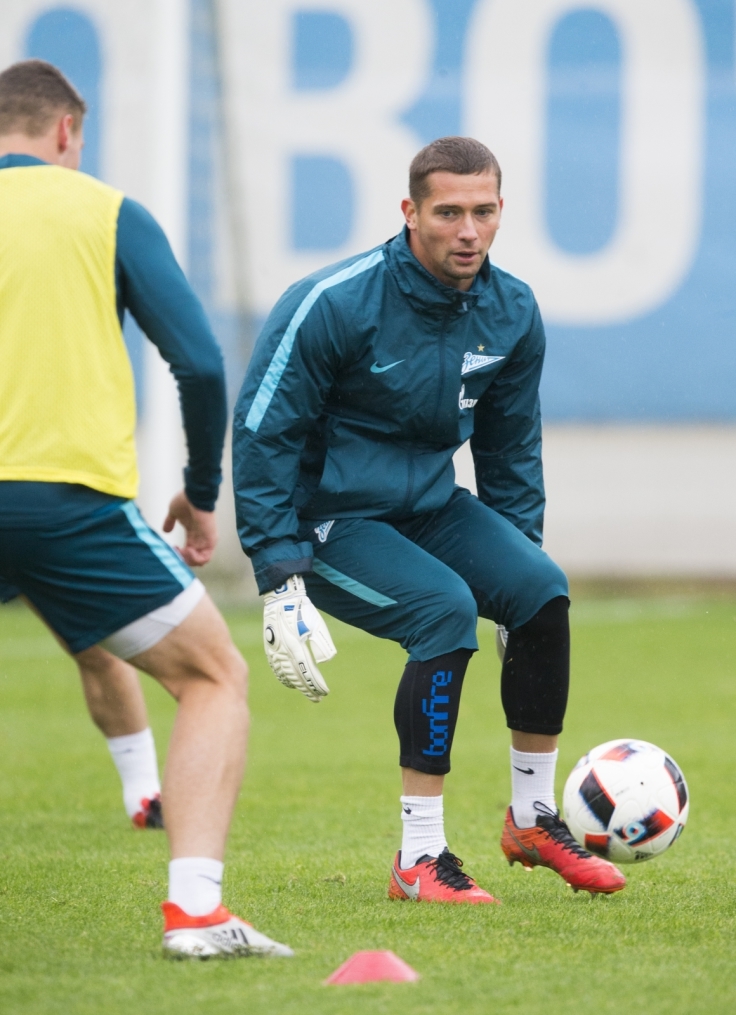 Открытая тренировка «Зенита» перед матчем с «Анжи»