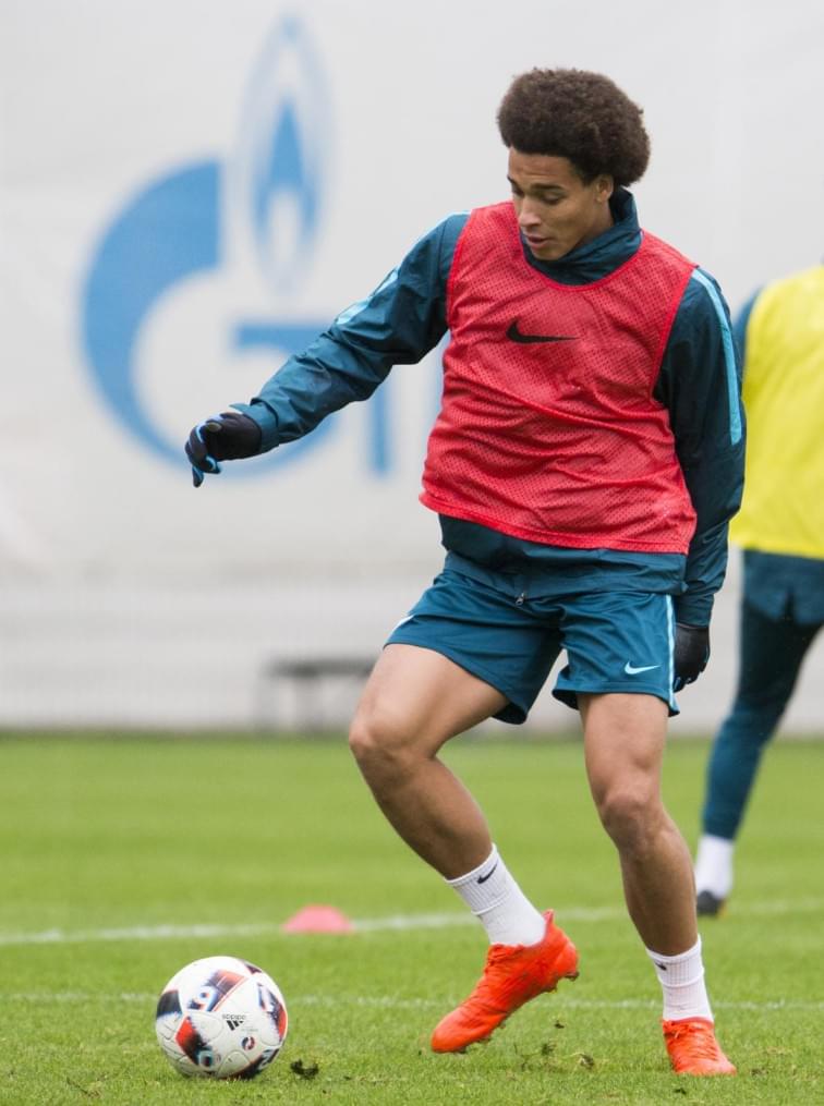 Открытая тренировка «Зенита» перед матчем с «Анжи»