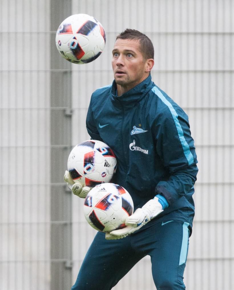 Открытая тренировка «Зенита» перед матчем с «Анжи»