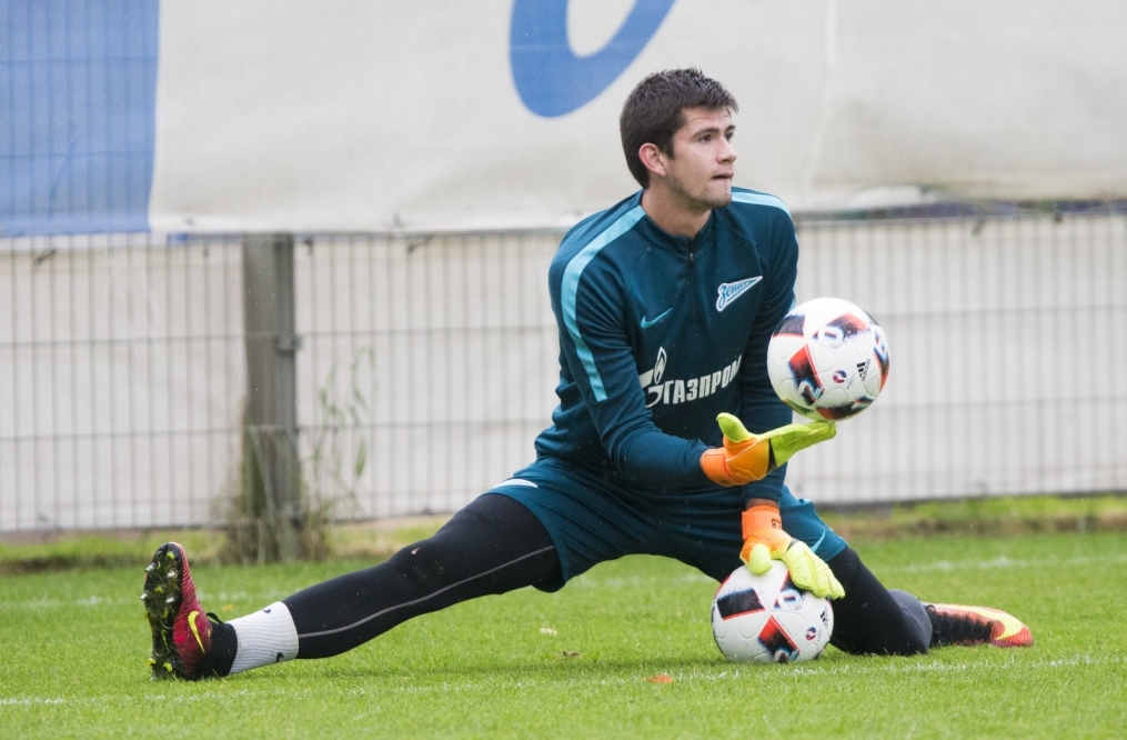 Открытая тренировка «Зенита» перед матчем с «Анжи»