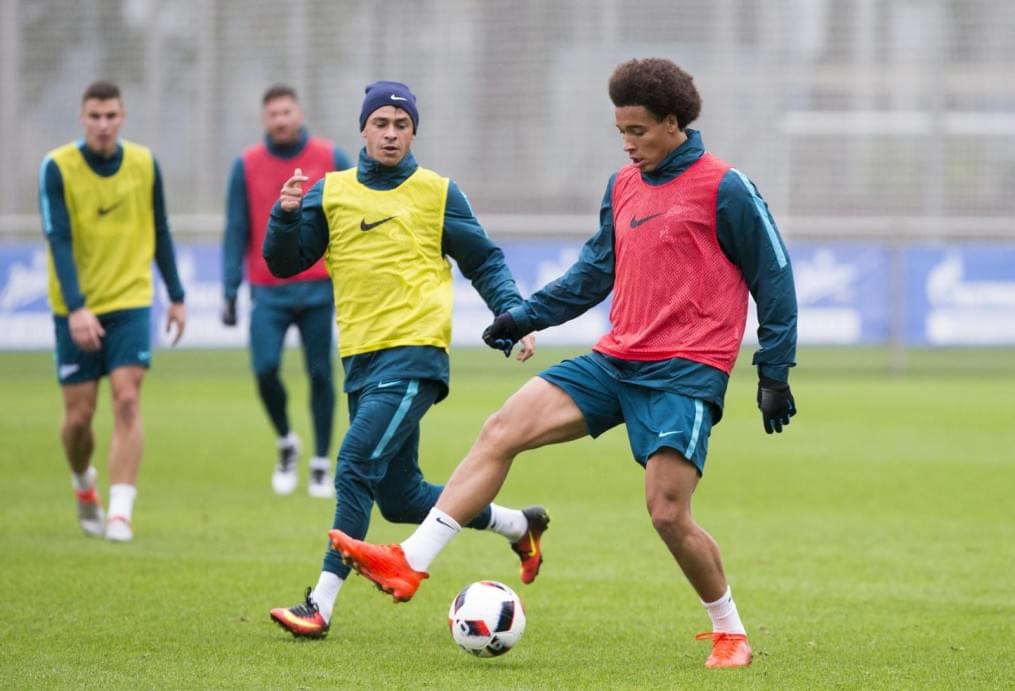 Открытая тренировка «Зенита» перед матчем с «Анжи»