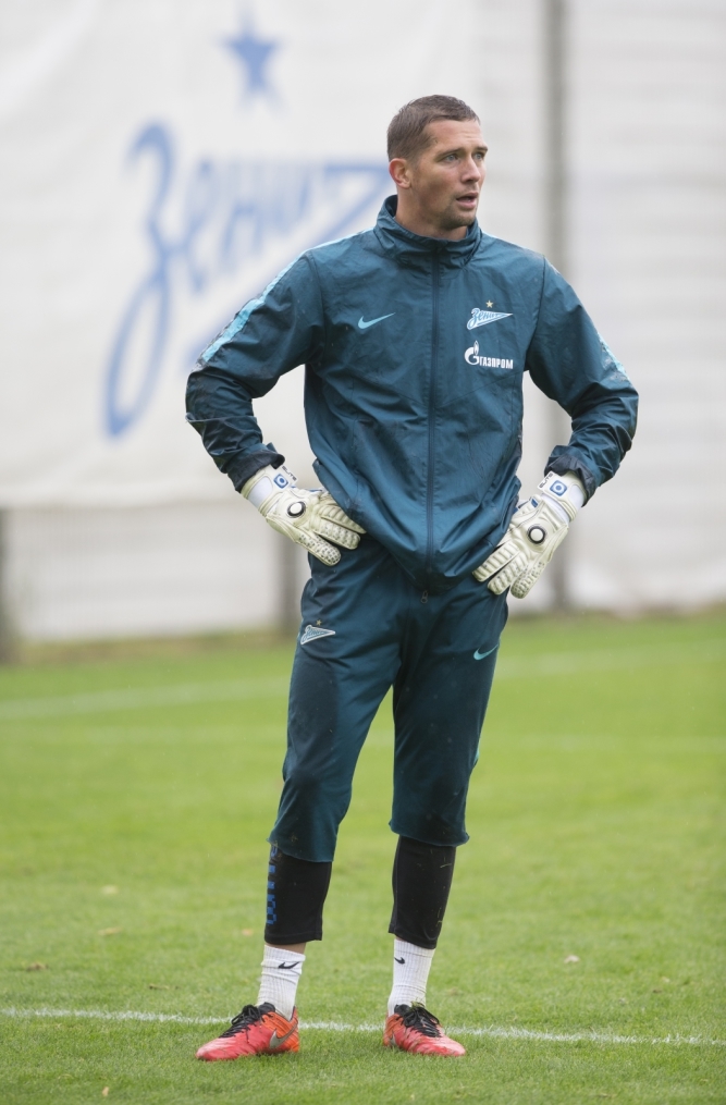 Открытая тренировка «Зенита» перед матчем с «Анжи»