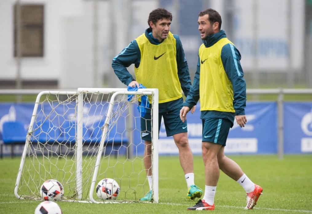 Открытая тренировка «Зенита» перед матчем с «Анжи»