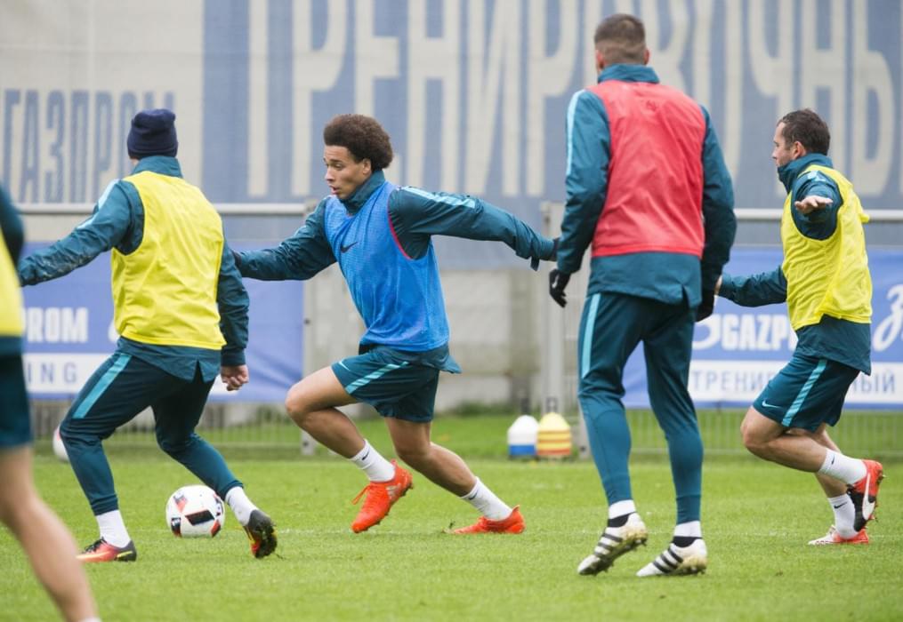Открытая тренировка «Зенита» перед матчем с «Анжи»