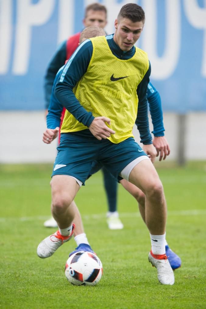 Открытая тренировка «Зенита» перед матчем с «Анжи»