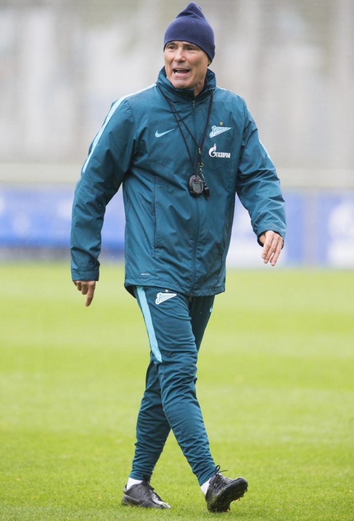 Открытая тренировка «Зенита» перед матчем с «Анжи»