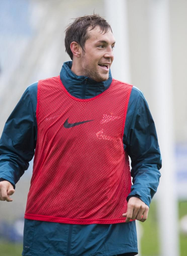 Открытая тренировка «Зенита» перед матчем с «Анжи»