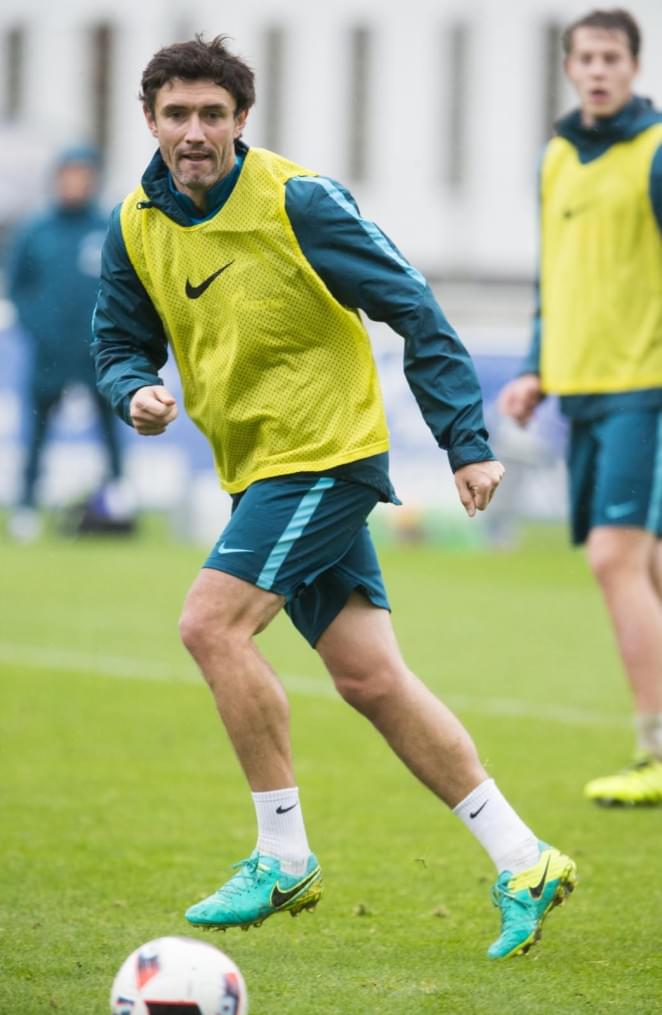 Открытая тренировка «Зенита» перед матчем с «Анжи»