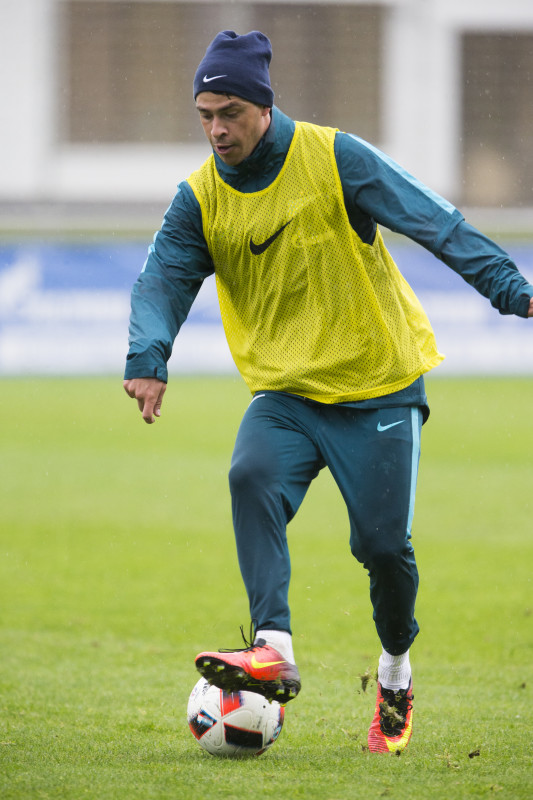 Открытая тренировка «Зенита» перед матчем с «Анжи»