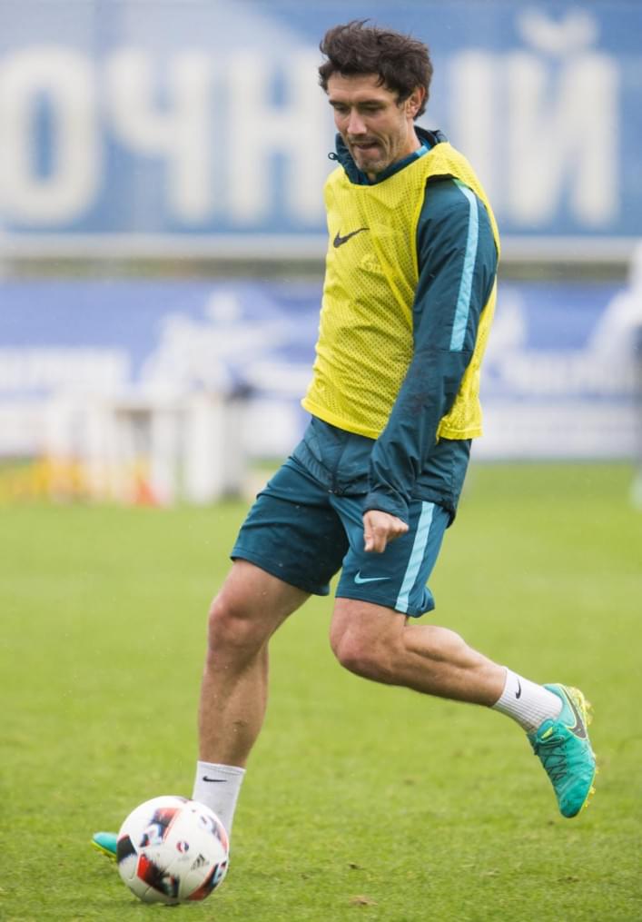 Открытая тренировка «Зенита» перед матчем с «Анжи»