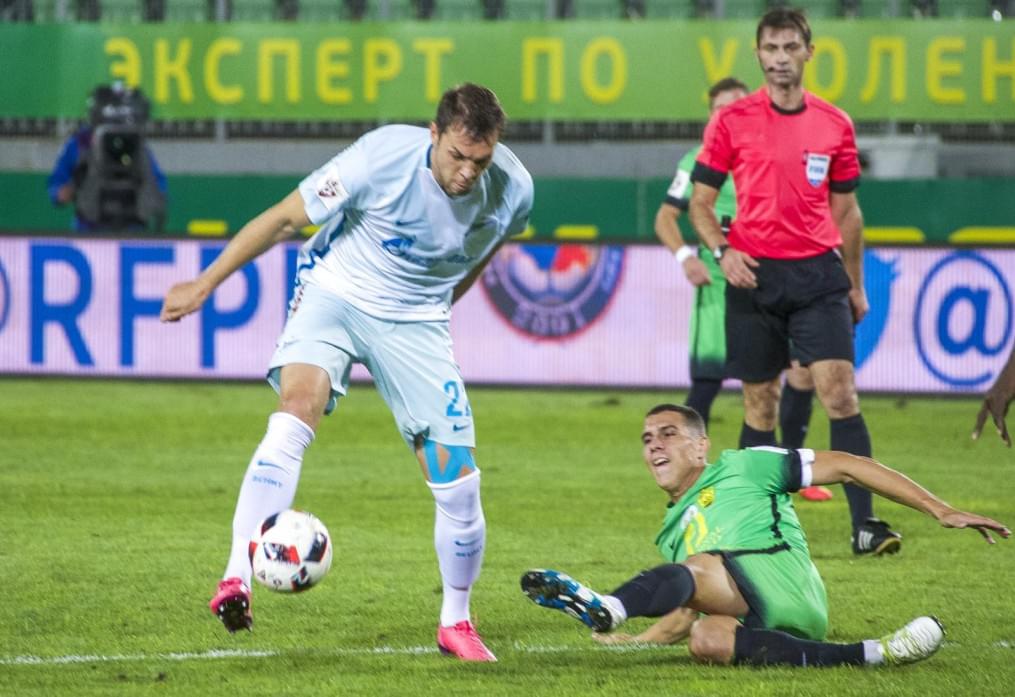 РОСГОССТРАХ-Чемпионат России, 8-й тур, «Анжи» — «Зенит»