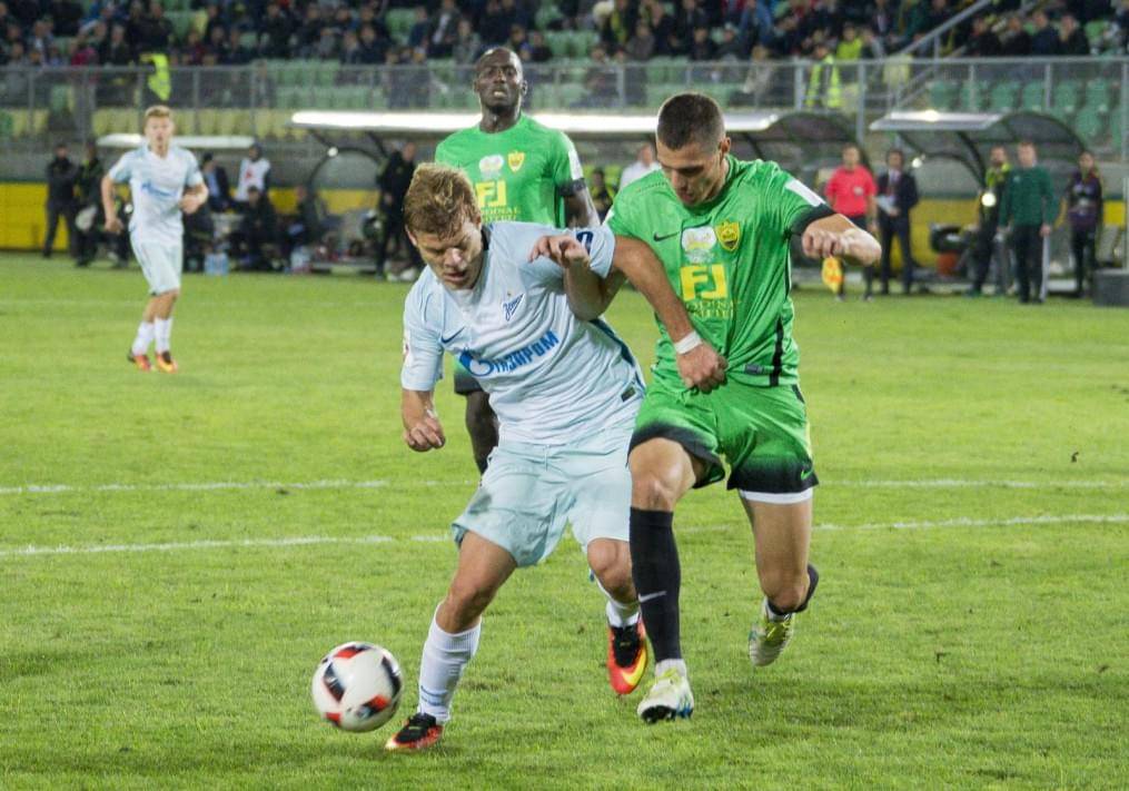 РОСГОССТРАХ-Чемпионат России, 8-й тур, «Анжи» — «Зенит»