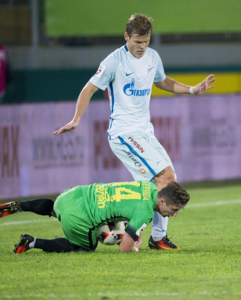 РОСГОССТРАХ-Чемпионат России, 8-й тур, «Анжи» — «Зенит»