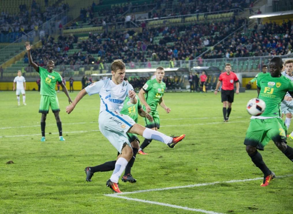 РОСГОССТРАХ-Чемпионат России, 8-й тур, «Анжи» — «Зенит»