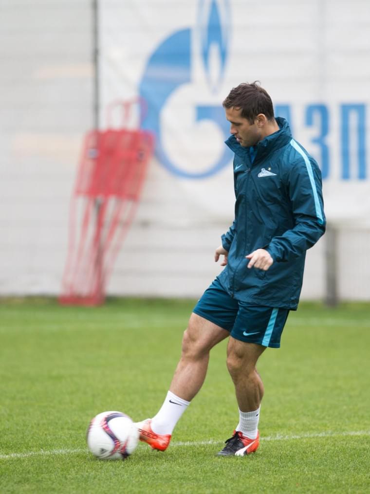 Открытая тренировка «Зенита» перед матчем с «АЗ»