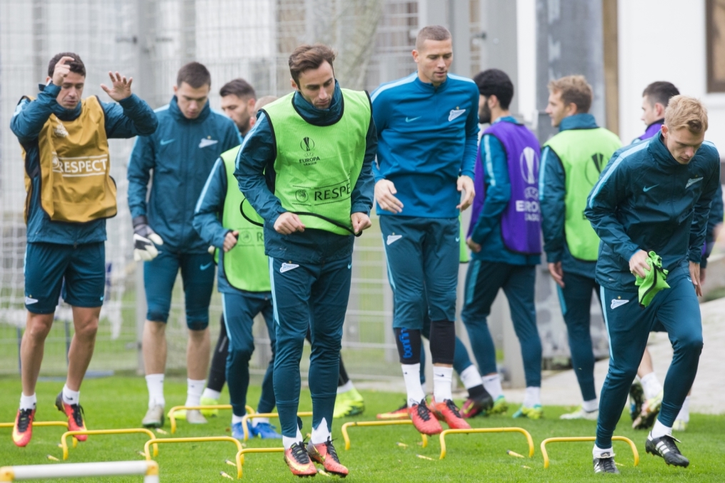 Открытая тренировка «Зенита» перед матчем с «АЗ»