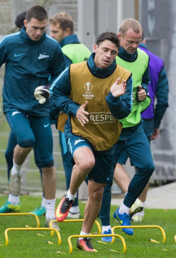 Открытая тренировка «Зенита» перед матчем с «АЗ»