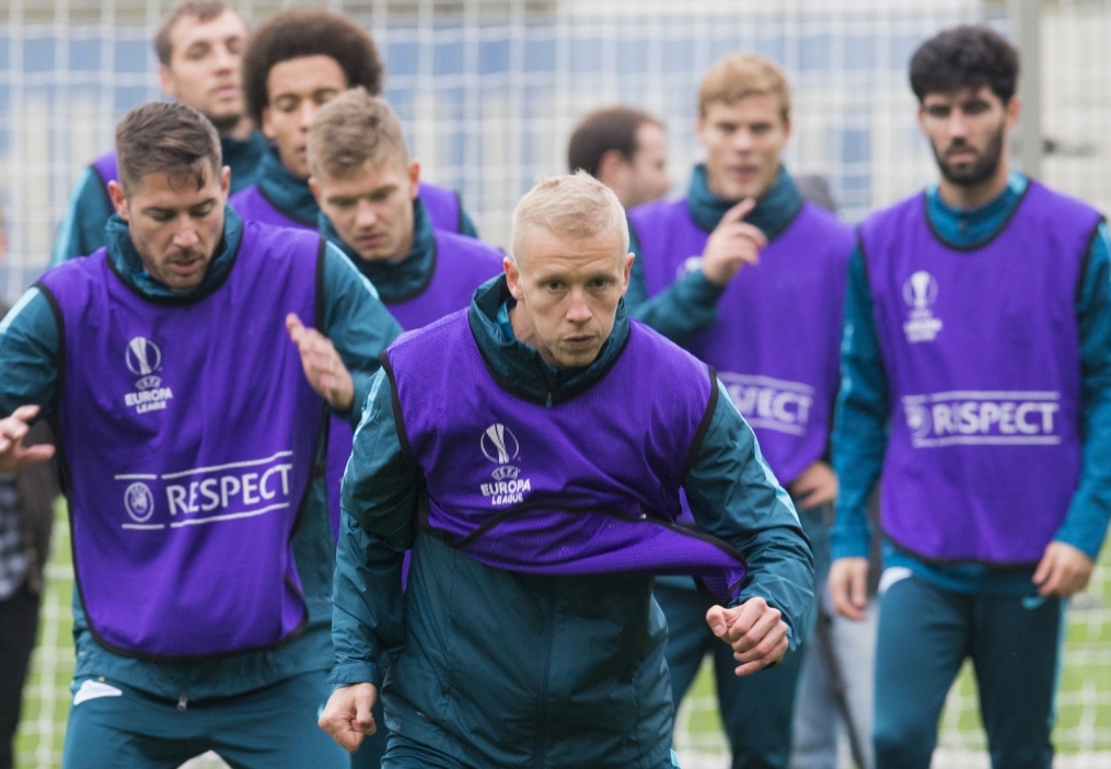 Открытая тренировка «Зенита» перед матчем с «АЗ»