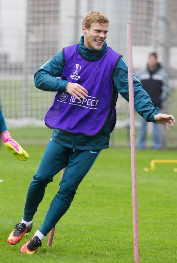 Открытая тренировка «Зенита» перед матчем с «АЗ»