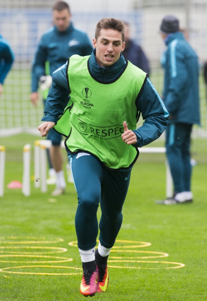 Открытая тренировка «Зенита» перед матчем с «АЗ»