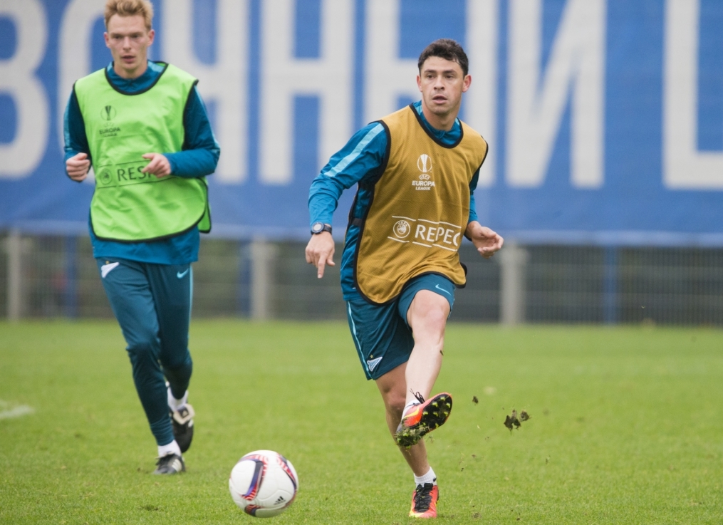 Открытая тренировка «Зенита» перед матчем с «АЗ»