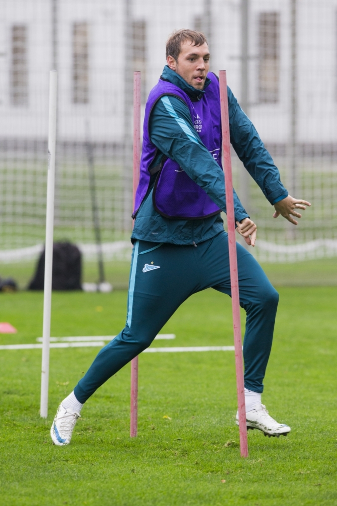 Открытая тренировка «Зенита» перед матчем с «АЗ»