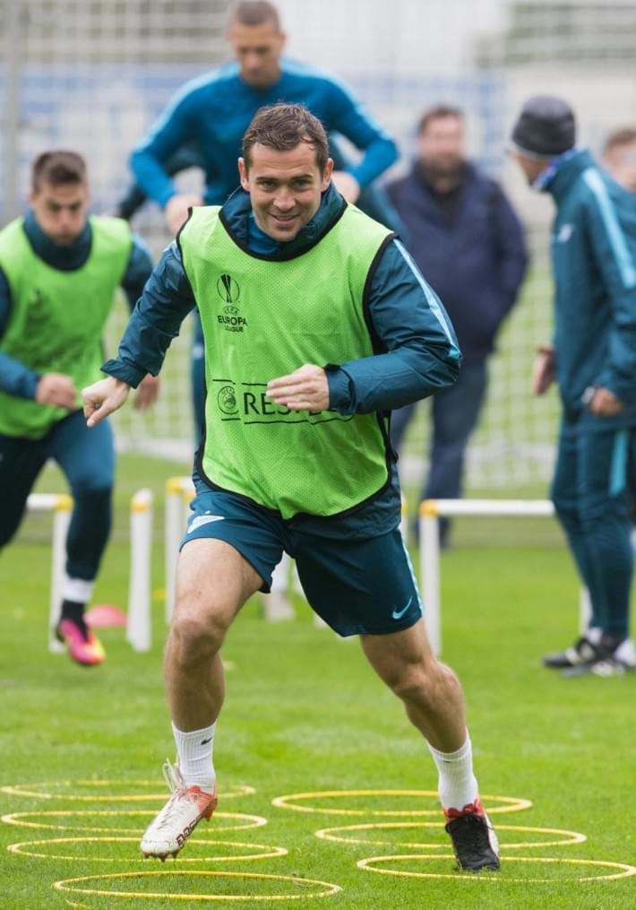 Открытая тренировка «Зенита» перед матчем с «АЗ»