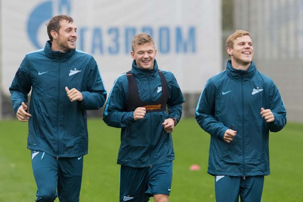 Открытая тренировка «Зенита» перед матчем с «АЗ»