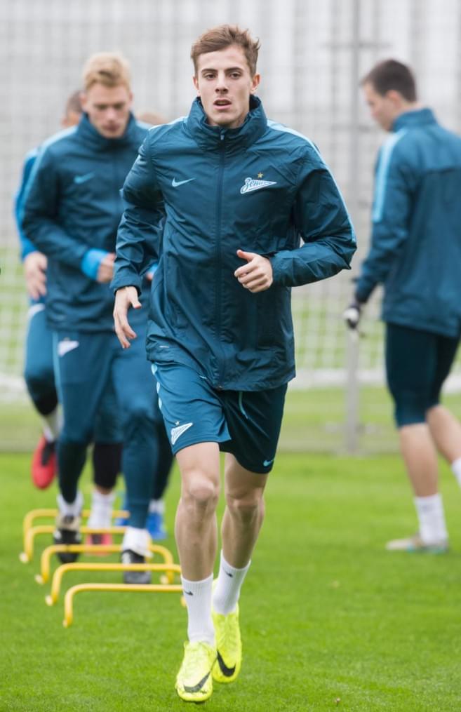 Открытая тренировка «Зенита» перед матчем с «АЗ»