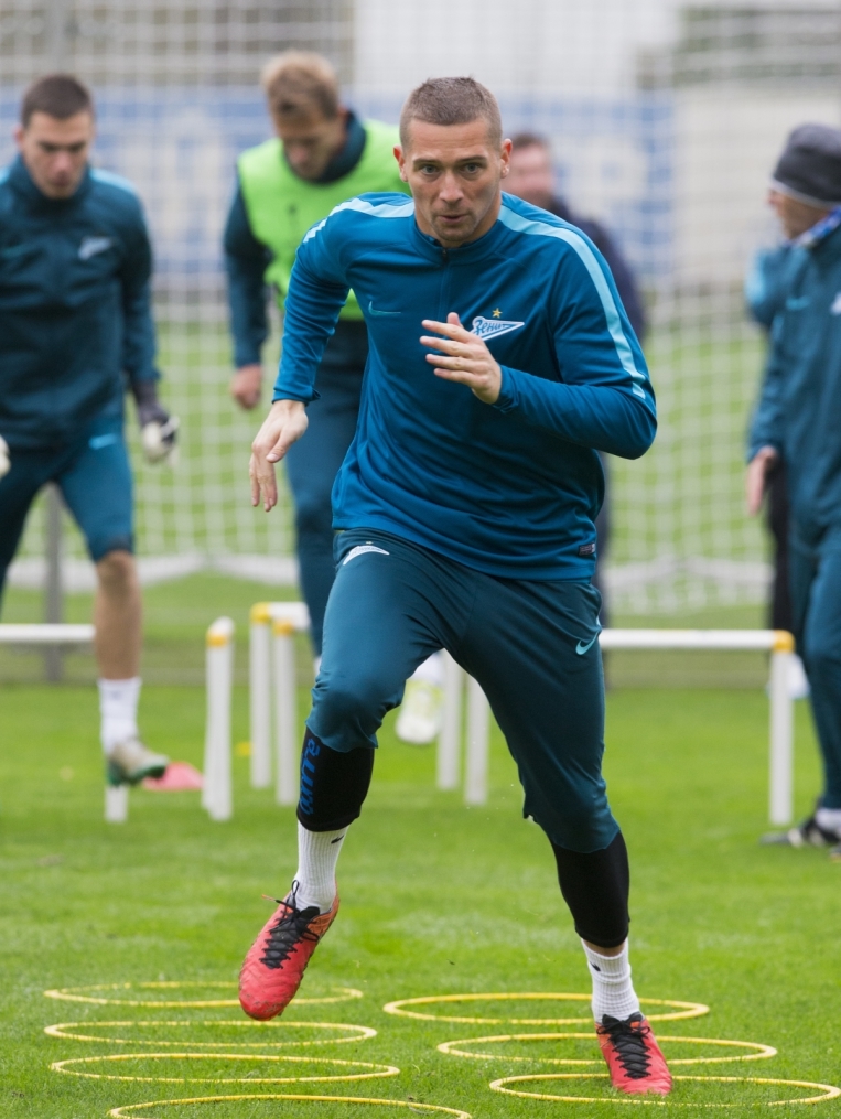 Открытая тренировка «Зенита» перед матчем с «АЗ»