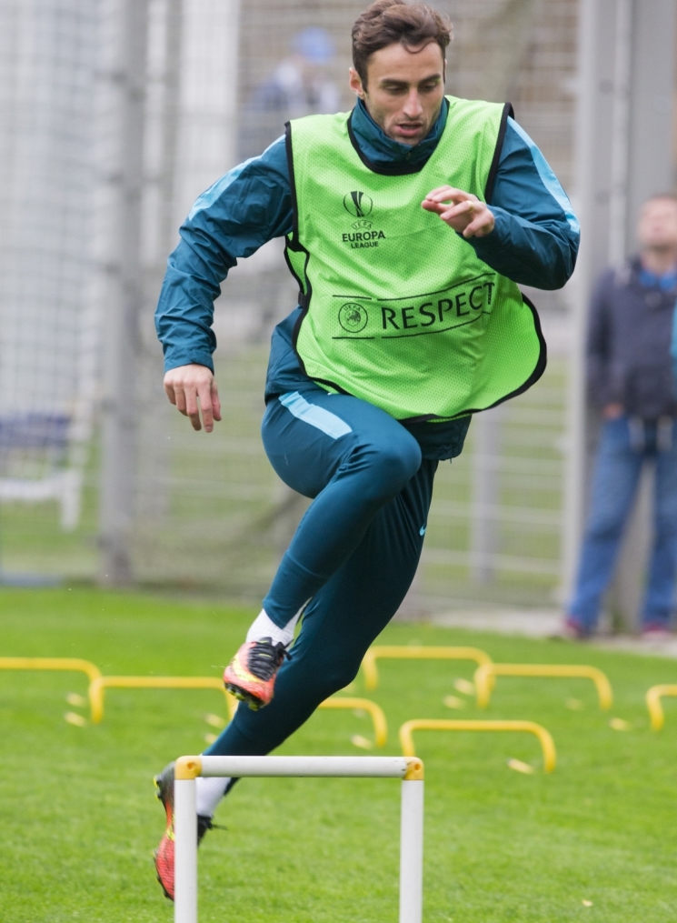 Открытая тренировка «Зенита» перед матчем с «АЗ»