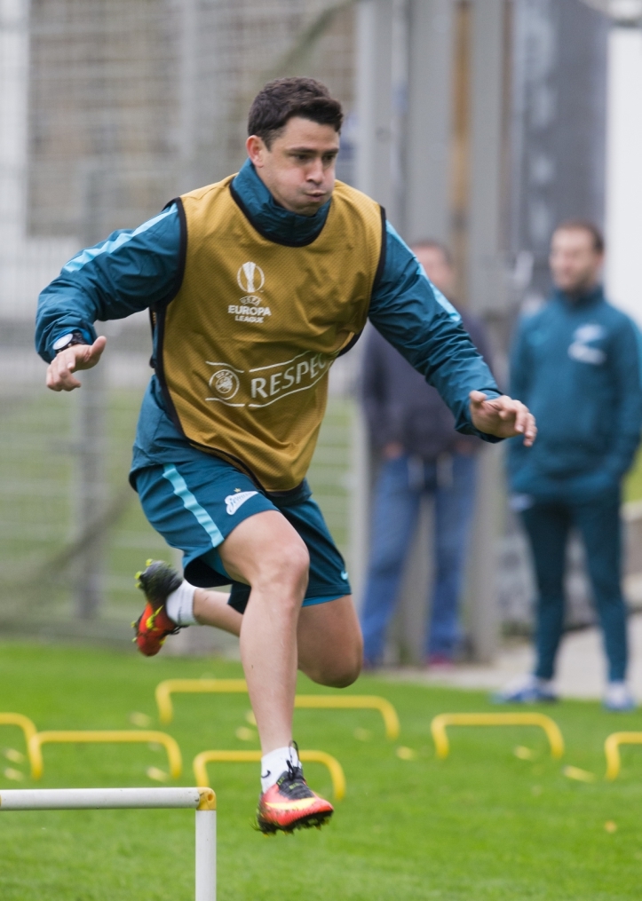 Открытая тренировка «Зенита» перед матчем с «АЗ»