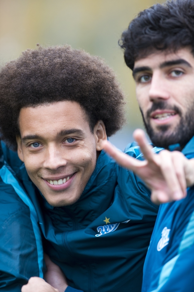 Открытая тренировка «Зенита» перед матчем с «АЗ»