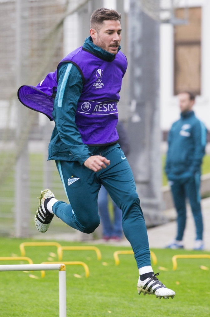 Открытая тренировка «Зенита» перед матчем с «АЗ»