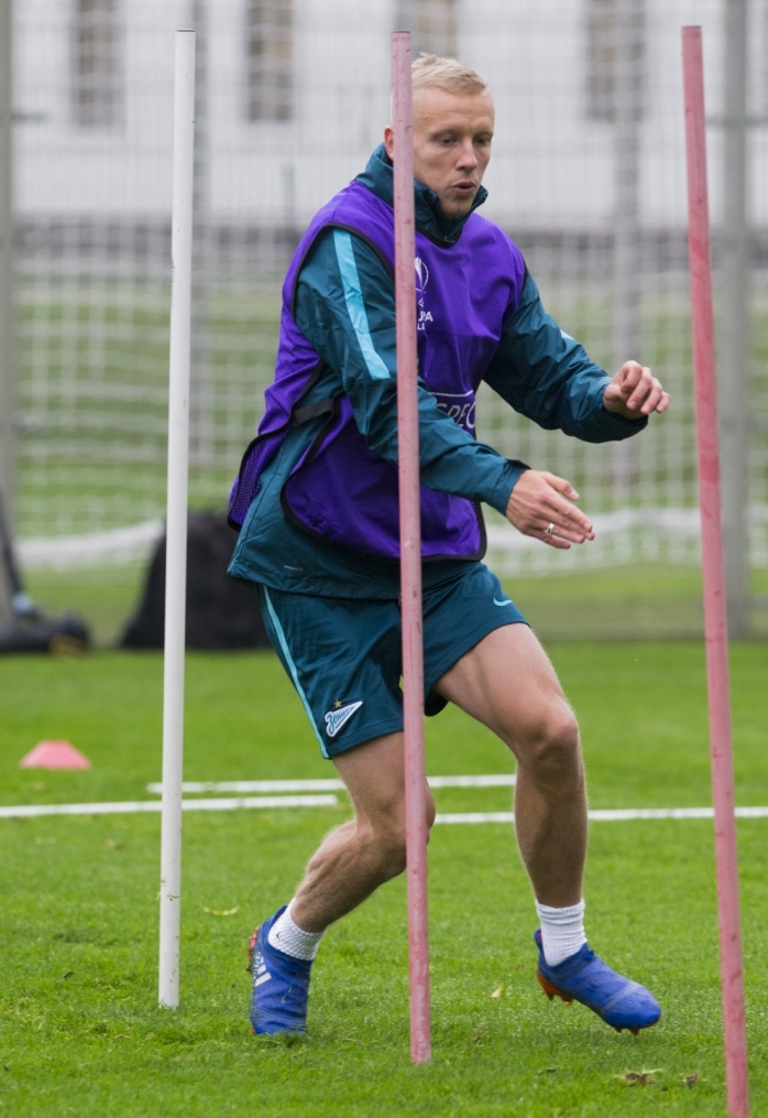 Открытая тренировка «Зенита» перед матчем с «АЗ»