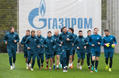 Открытая тренировка «Зенита» перед матчем с «АЗ»