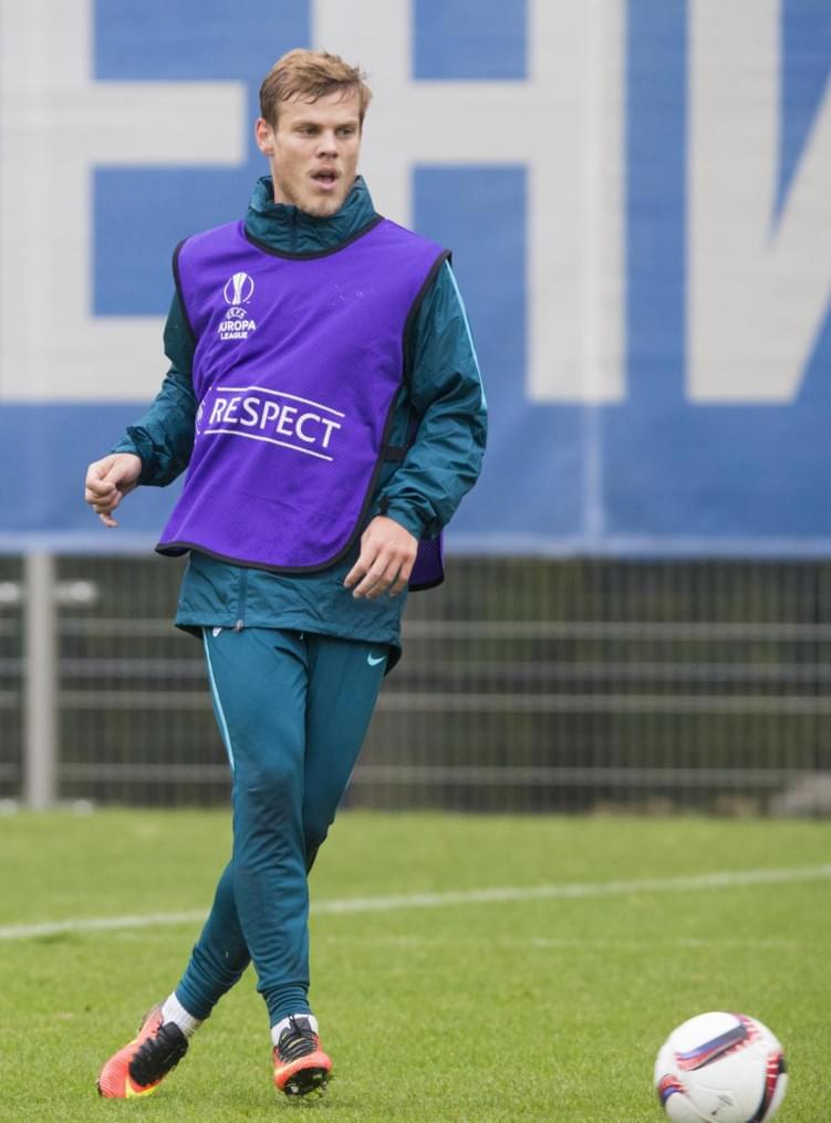 Открытая тренировка «Зенита» перед матчем с «АЗ»