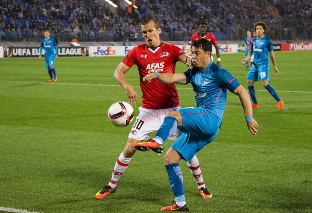 Лига Европы УЕФА, 2-й, тур, «Зенит» — АЗ (Алкмаар)