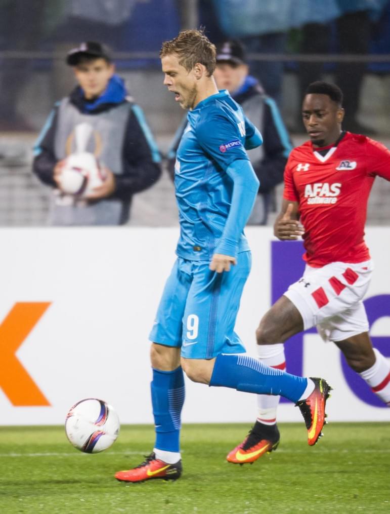 Лига Европы УЕФА, 2-й, тур, «Зенит» — АЗ (Алкмаар)