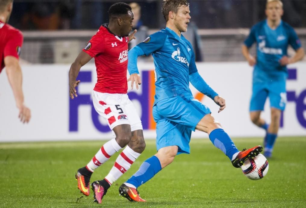 Лига Европы УЕФА, 2-й, тур, «Зенит» — АЗ (Алкмаар)